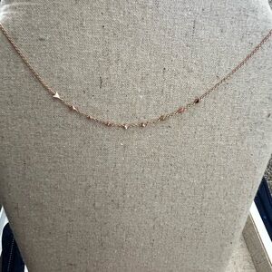 Stella & Dot Celestial Choker in rose gold